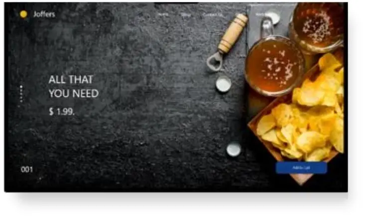 Food And Beverage Manufacturing Website Design