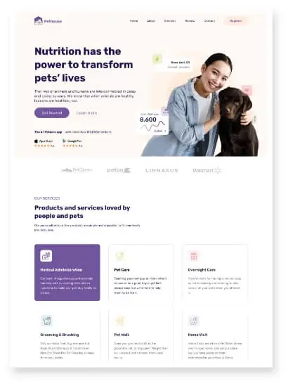 Veterinarians Web Design