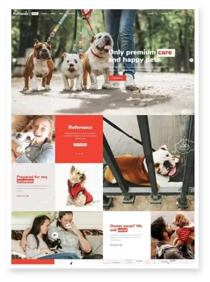 Veterinarians Website Design