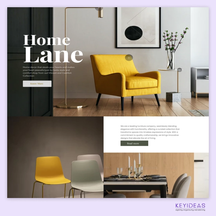 graphic designs Landing Page agency