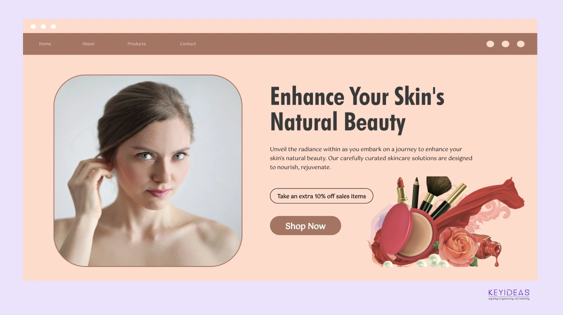  Landing Page and UI