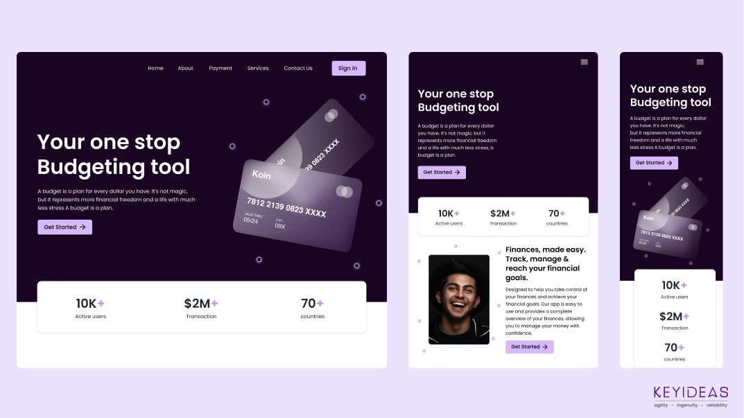 attractive responsive interface design and development company