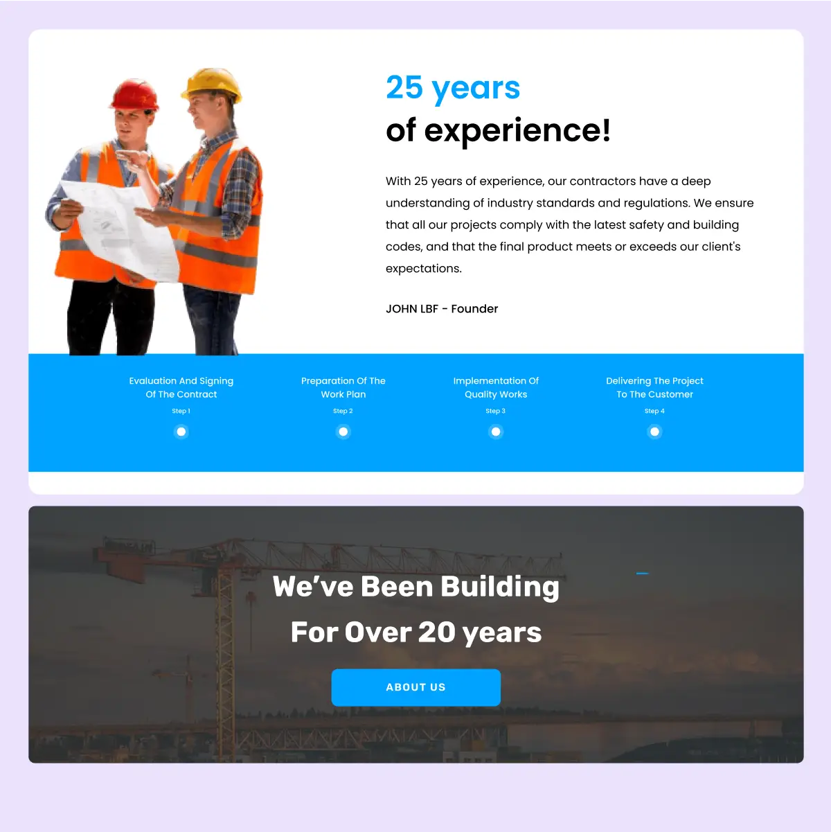 Contractor Services Web Development