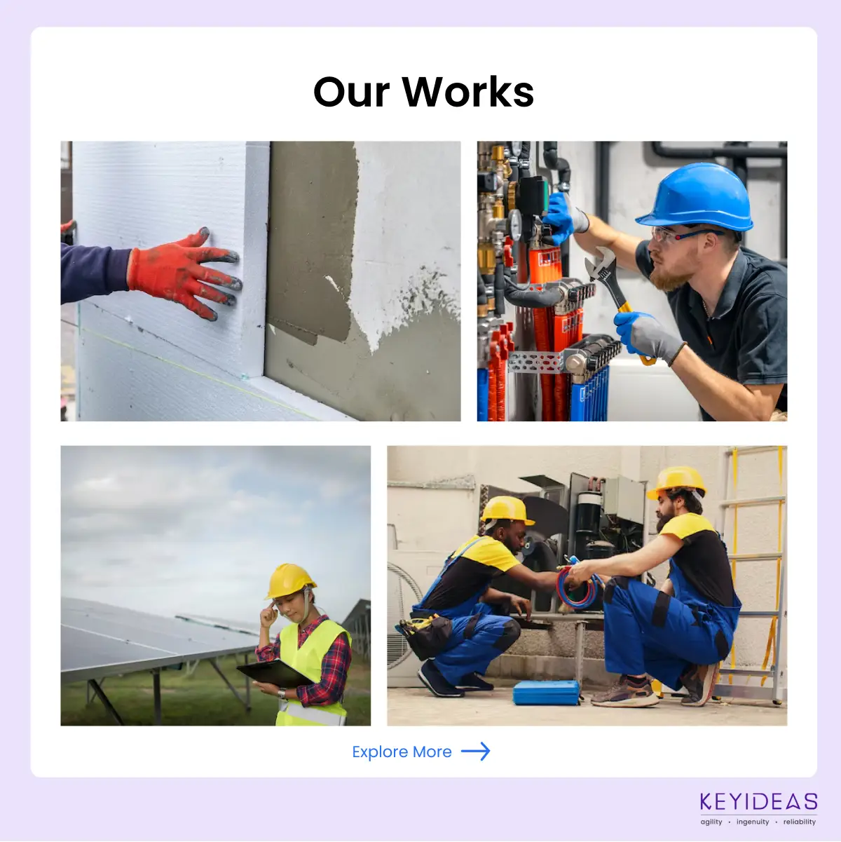 energy savings website design