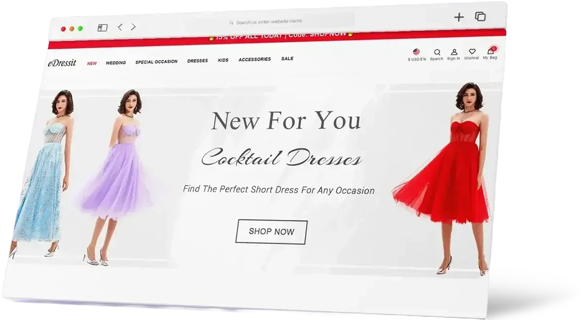 E-commerce Social Media Online