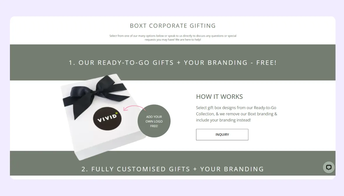innovative web design Australia gift shop websites