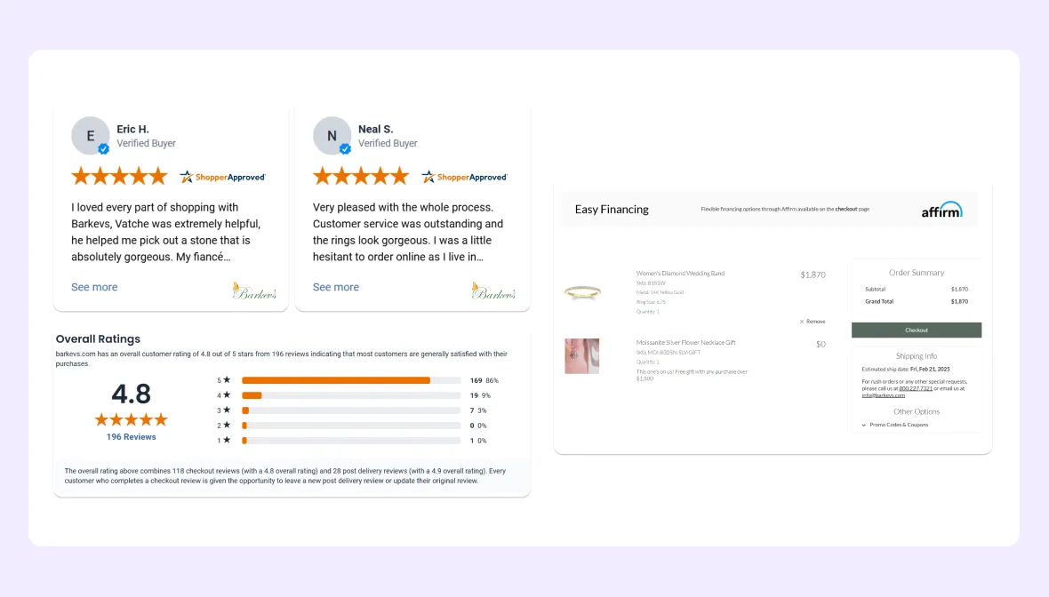 Top Bagisto Jewelry Ecommerce Website