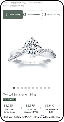 Jewelry Website Laravel Diamond Selection