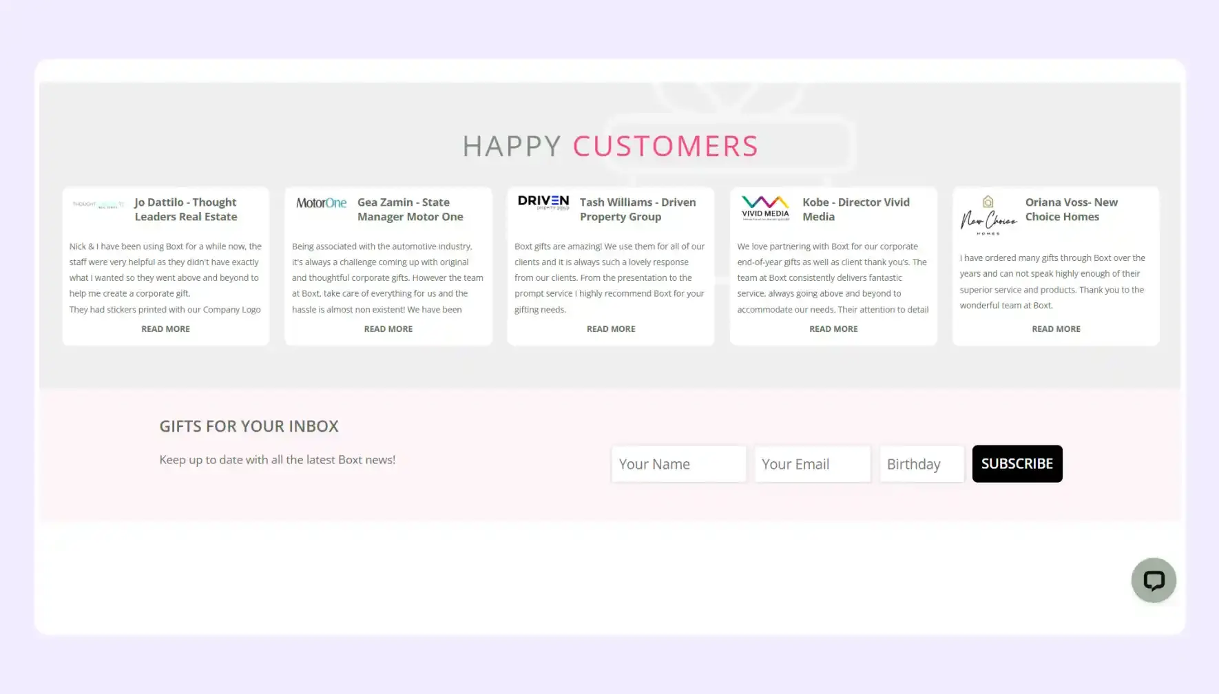 professional web design Australia for gift shop websites