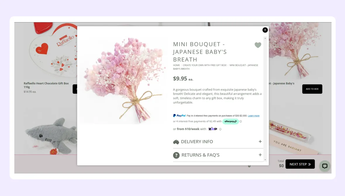 responsive gift shop website design for better user experience