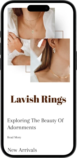 Experienced Landing Page Jewelry