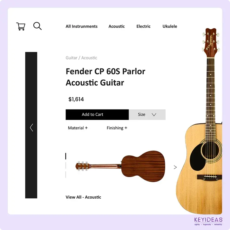 Creative and innovative user interface design